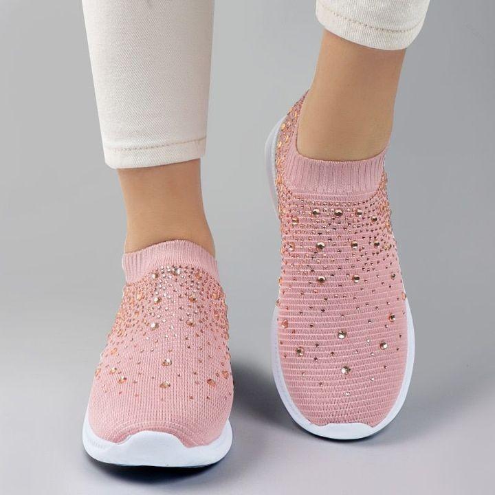 Chaussures de marche orthopédiques respirantes Crystal pour femmes – Image 2