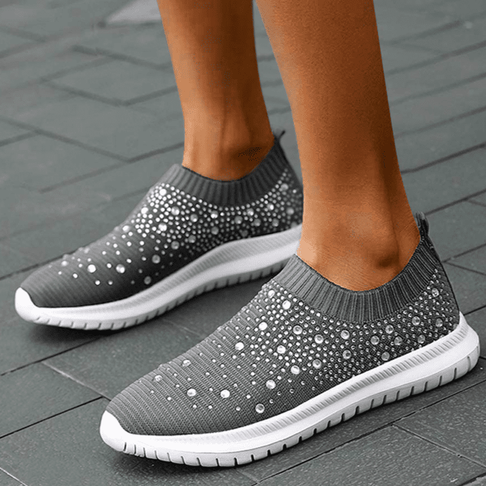 Chaussures de marche orthopédiques respirantes Crystal pour femmes – Image 11