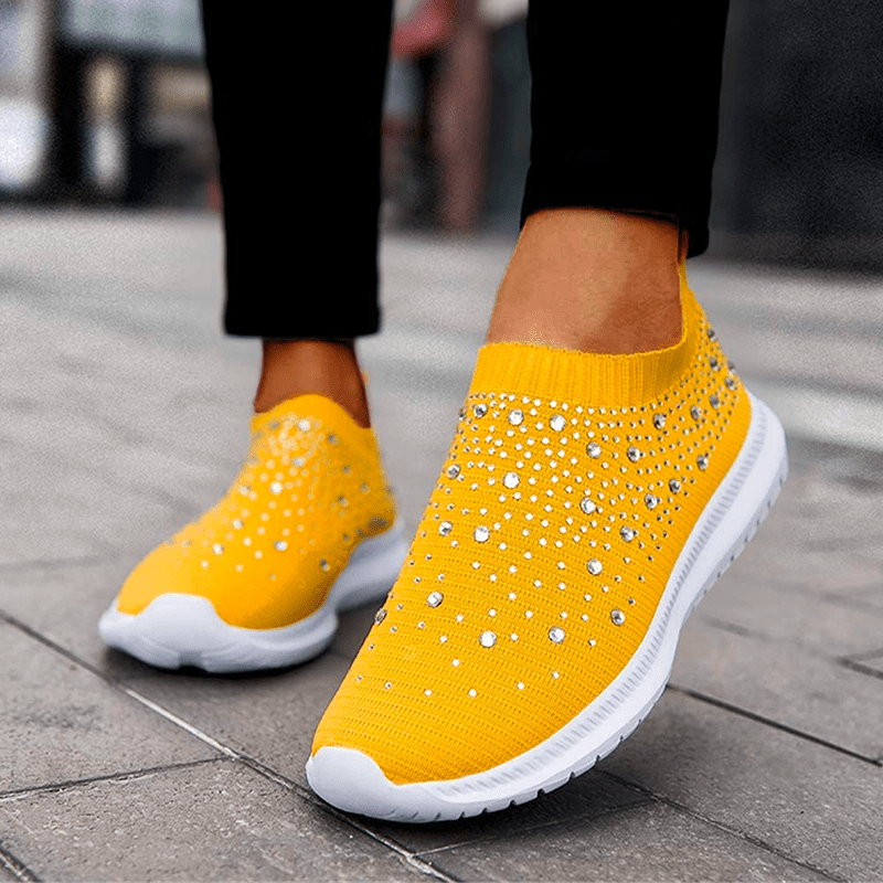 Chaussures de marche orthopédiques respirantes Crystal pour femmes – Image 6