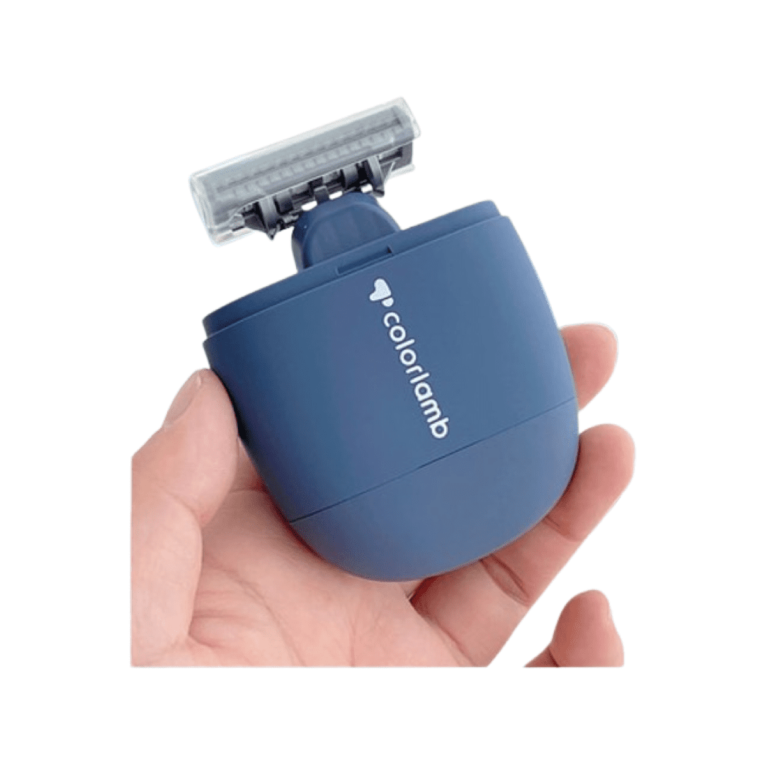 Mini rasoir portable savon intégré – Image 6