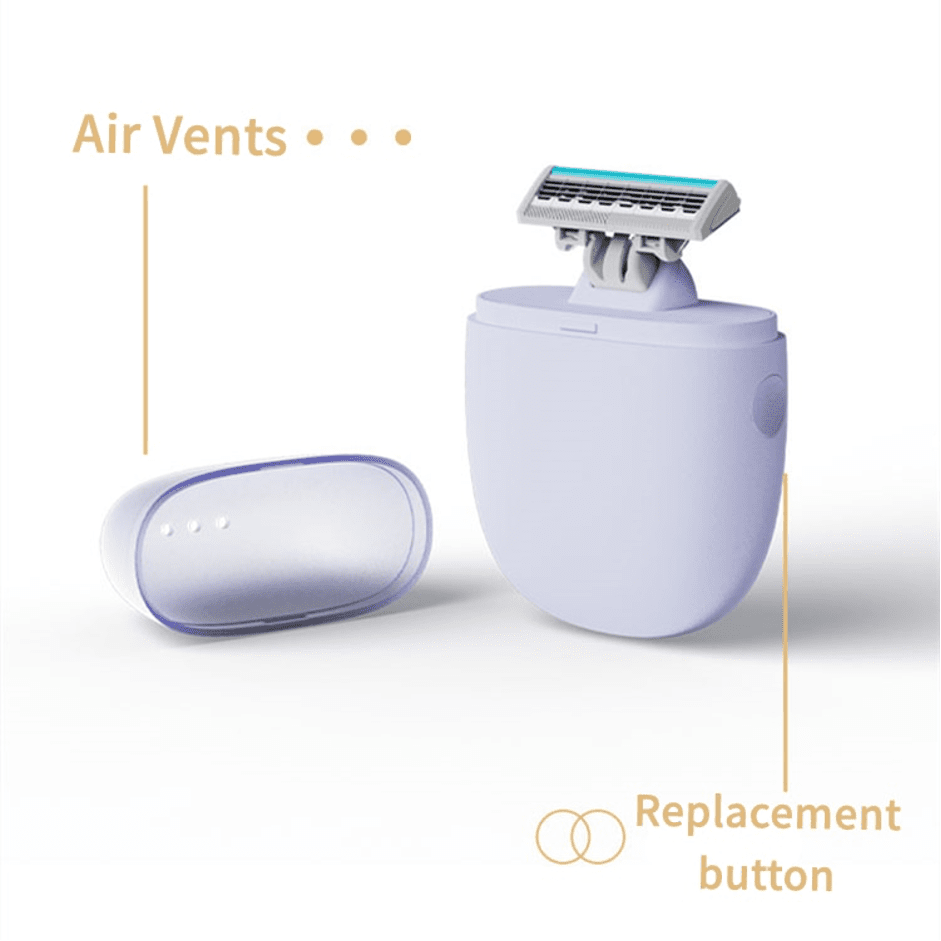 Mini rasoir portable savon intégré – Image 10