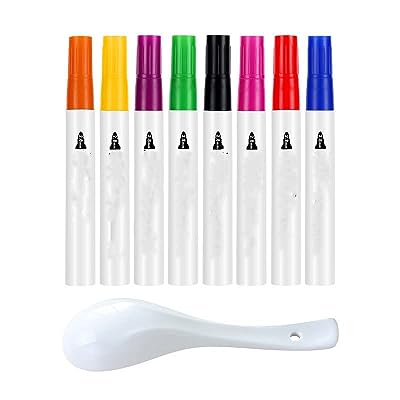 Jeu stylo effaçables à base d'eau flottant outil de peinture à l'huile pour enfants brosse ensemble de dessinss – Image 2