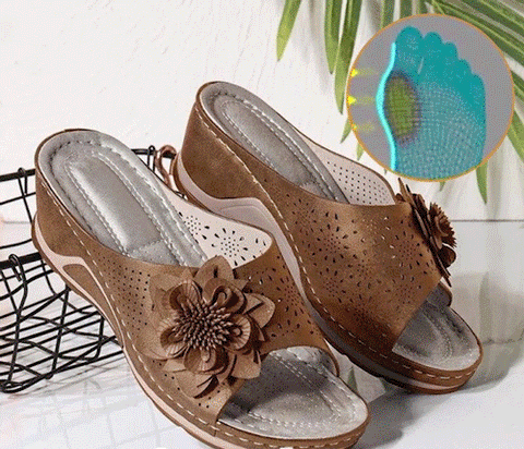 Sandales orthopédiques femme en cuir souple pour un confort optimal – Image 3