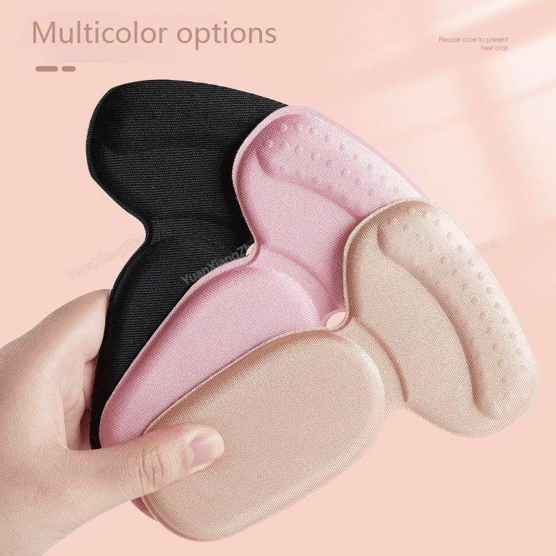 Sibba coussinets talon forme papillon auto-adhesifs pour chaussures trop grandes anti-glisse – Image 4
