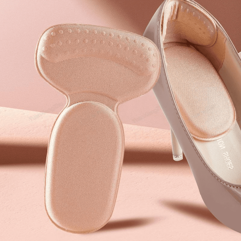 Sibba coussinets talon forme papillon auto-adhesifs pour chaussures trop grandes anti-glisse – Image 2