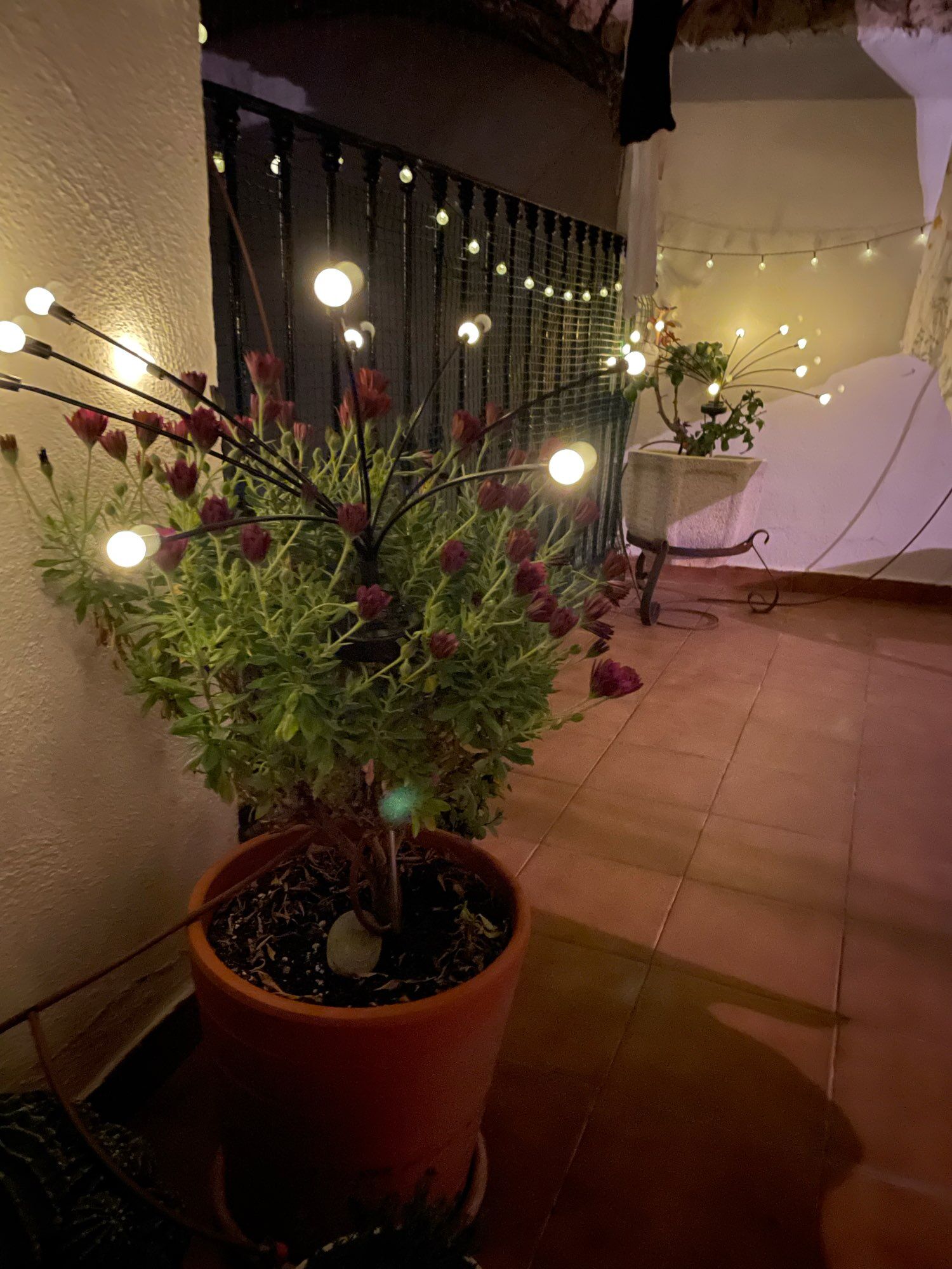 2 lampes solaires de jardin en forme de globe LED à énergie solaire étanches – Image 7