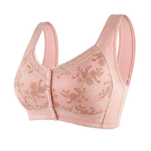 Glamorette - Soutien-gorge en coton à fermeture frontale – Image 13