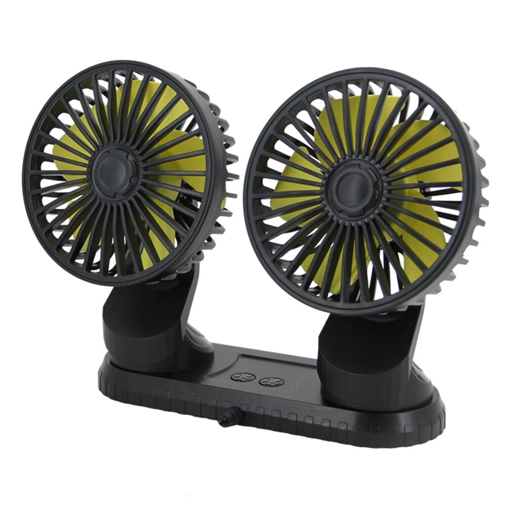 Ventilateur voiture à double tête pour tableau de bord – Image 8