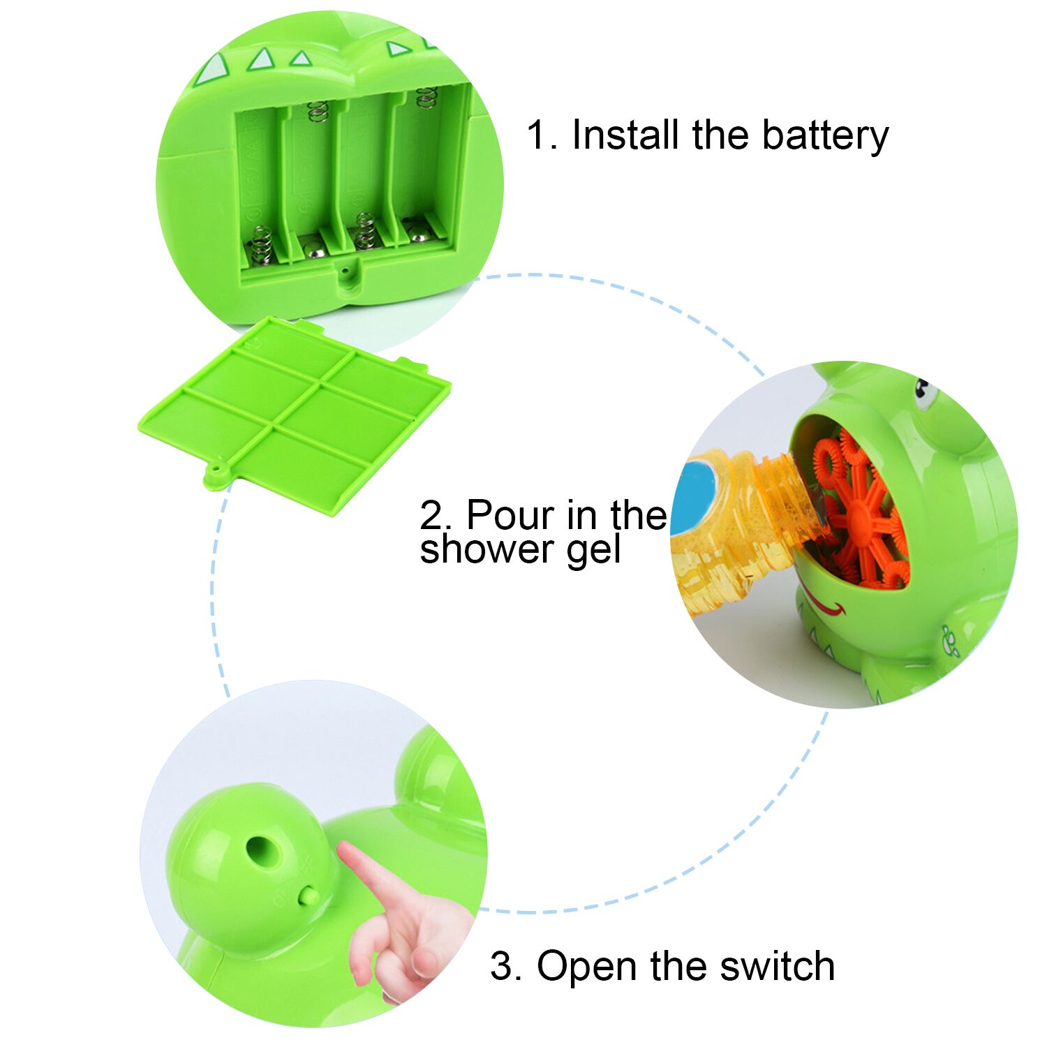 Machine à bulles électrique pour enfants et adultes – Image 7
