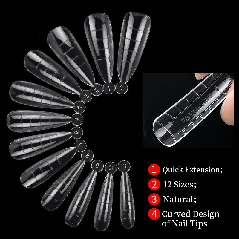 Capsules americaine ongles transparent – Image 9