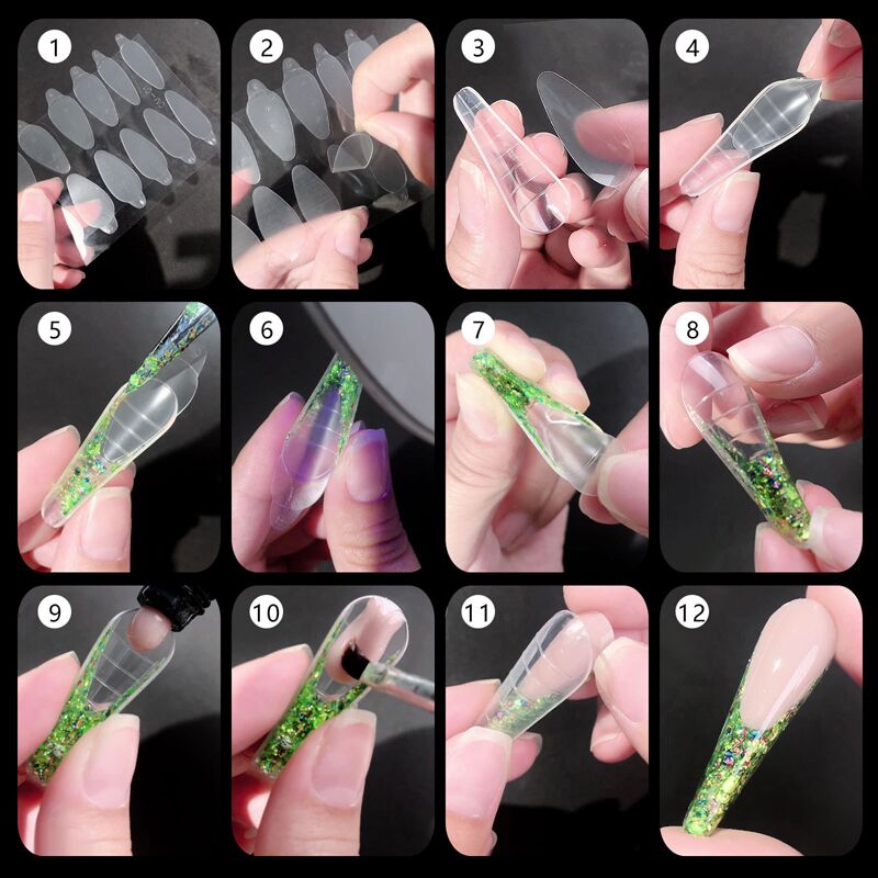 Capsules americaine ongles transparent – Image 8