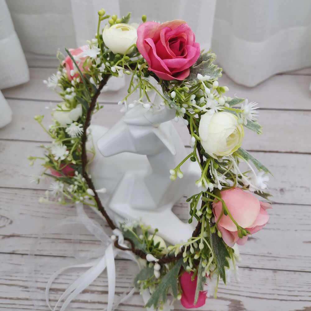 Couronne de fleurs pour cheveux – Image 7