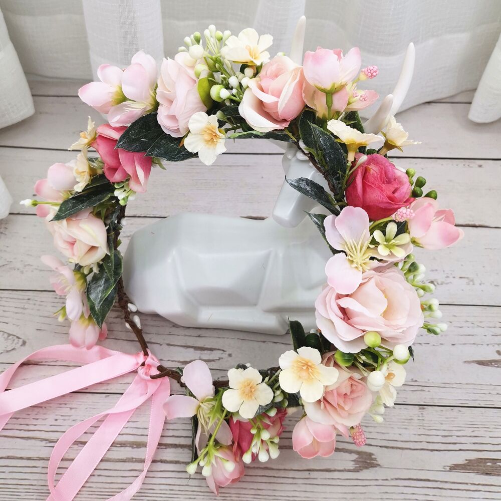 Couronne de fleurs pour cheveux – Image 6