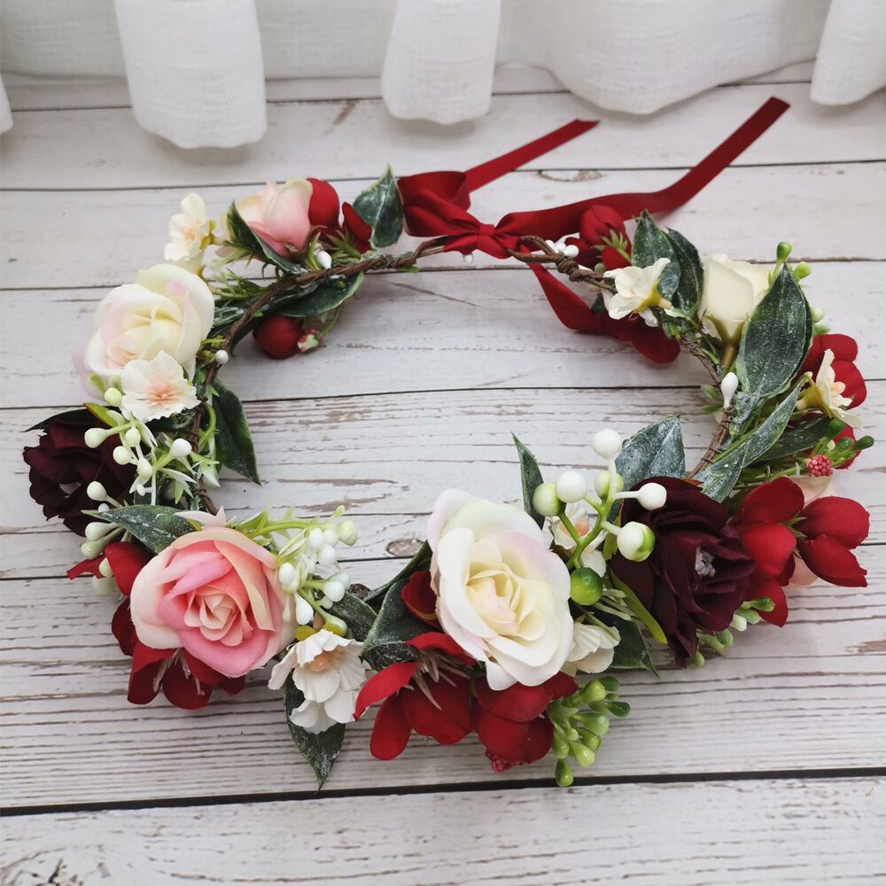 Couronne de fleurs pour cheveux – Image 5