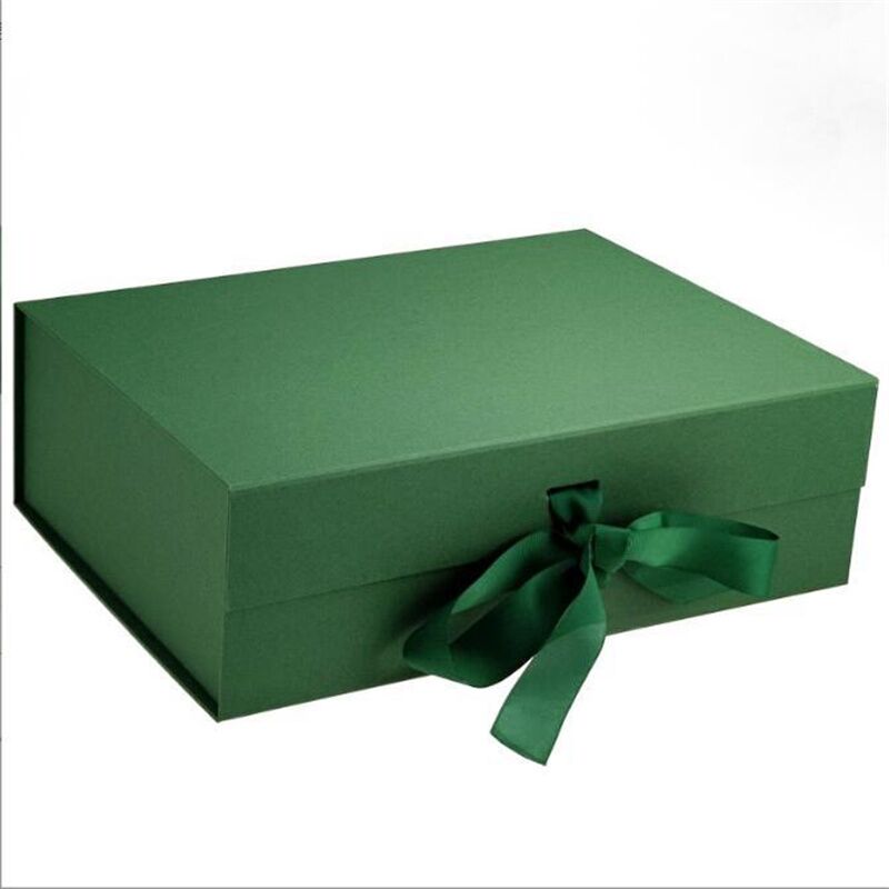 Coffret cadeau magnétique avec couvercle et ruban pour cadeaux – Image 10