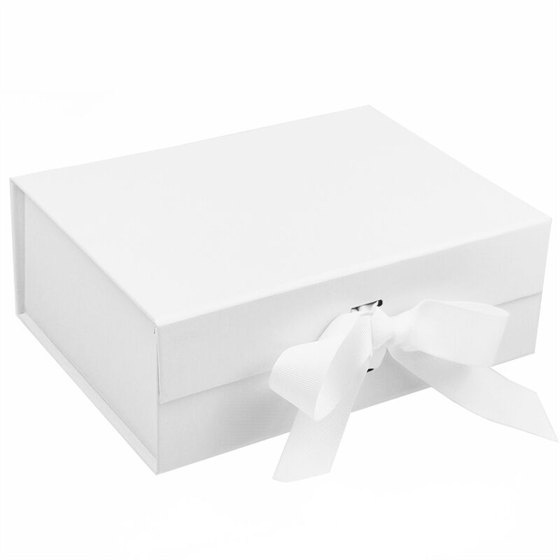 Coffret cadeau magnétique avec couvercle et ruban pour cadeaux – Image 8