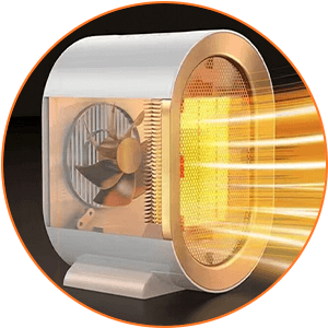 Chauffage Soufflant Électrique Radiateur – Image 4