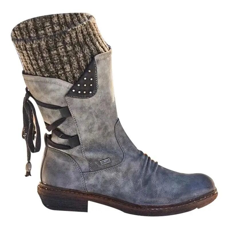 Bottes d'hiver chaudes en laine pour femmes – Image 7