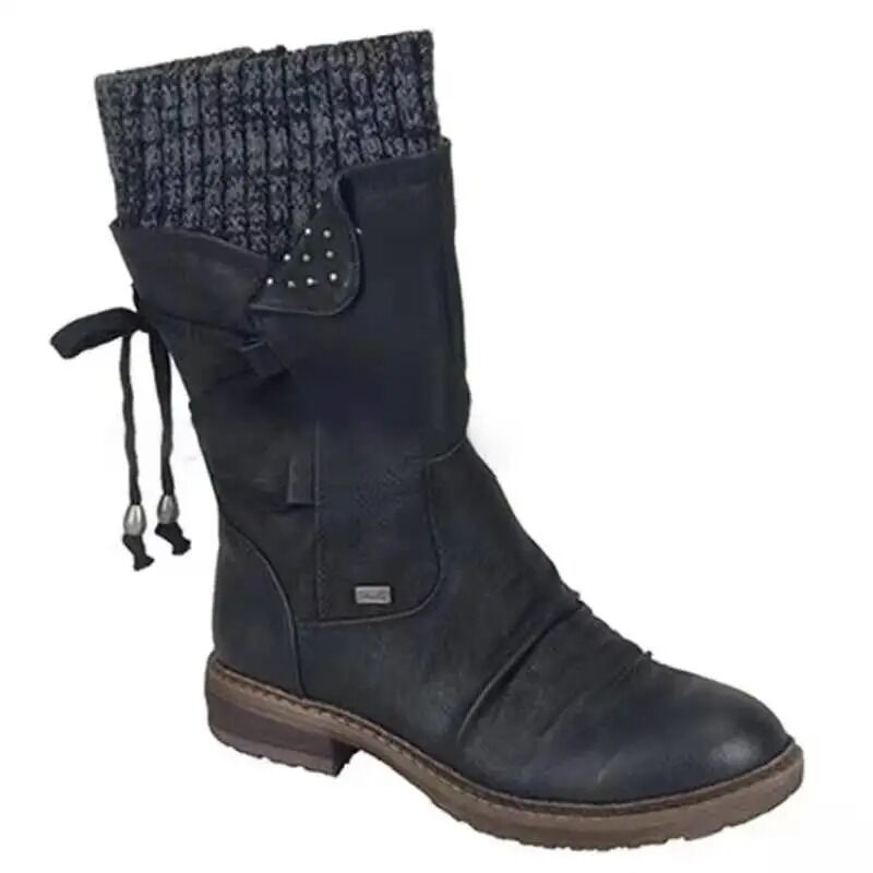 Bottes d'hiver chaudes en laine pour femmes – Image 6