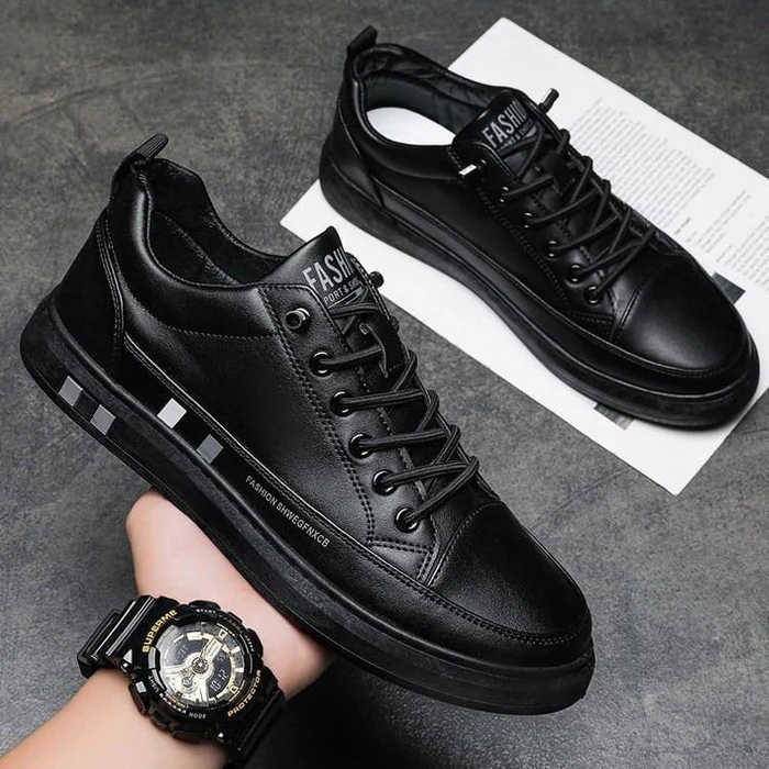 Chaussures orthopédiques décontractées en cuir véritable – Image 5