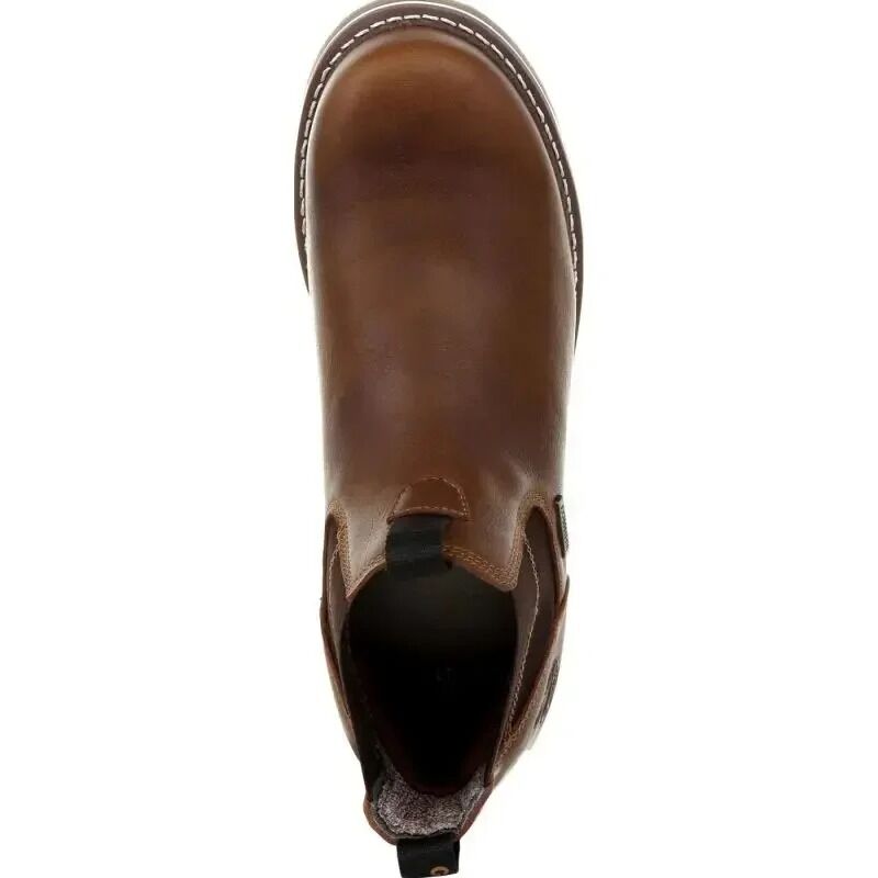 Bottes de travail compensées imperméables pour hommes – Image 4