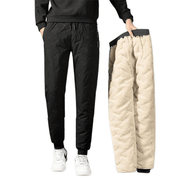 Pantalon jogging unisexe en laine d'agneau