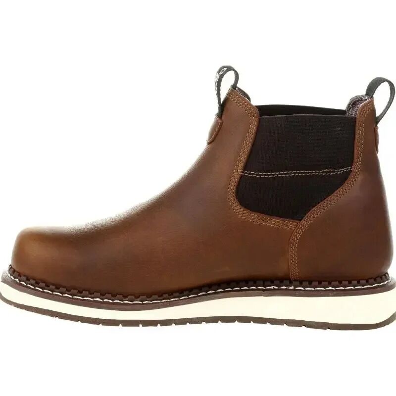 Bottes de travail compensées imperméables pour hommes – Image 6