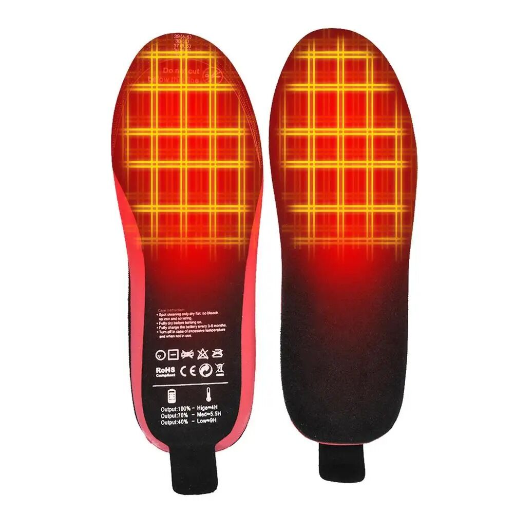 Semelles orthopédiques chauffantes rechargeables
