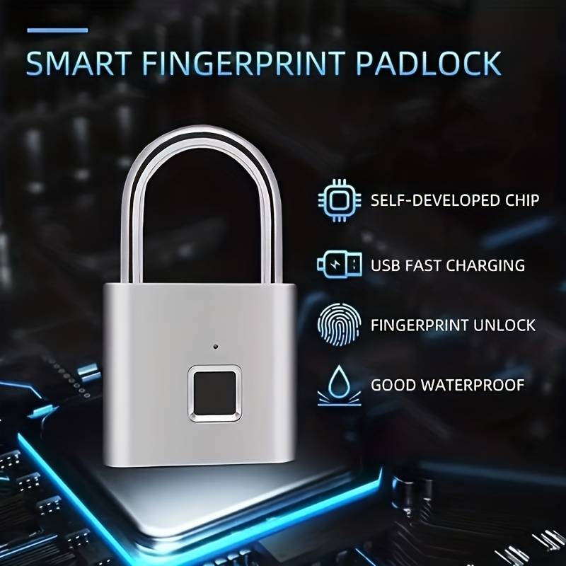 Cadenas intelligent avec verrouillage par empreinte digitale – Image 9