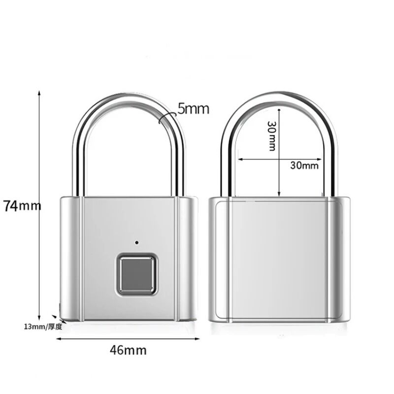 Cadenas intelligent avec verrouillage par empreinte digitale – Image 4