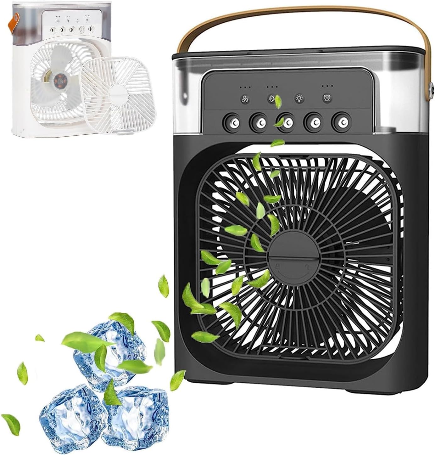 Ventilateur humidificateur portable