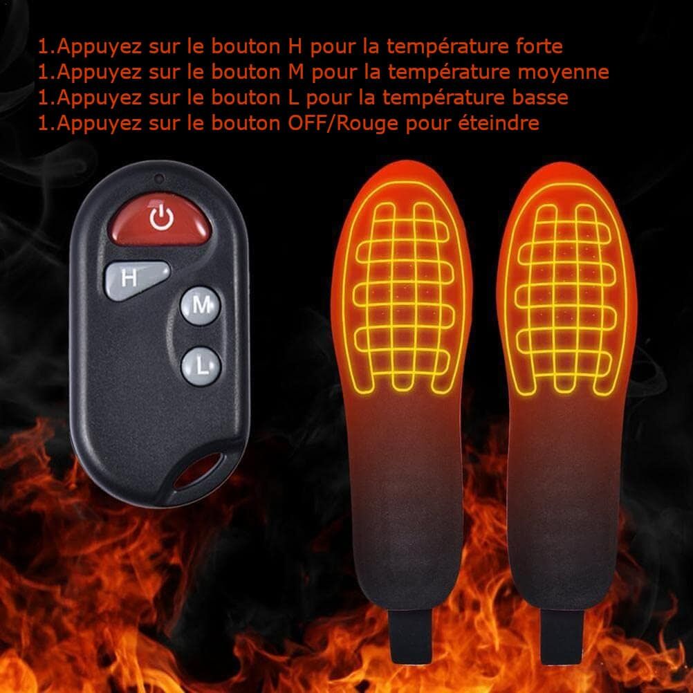 Semelles orthopédiques chauffantes rechargeables – Image 7
