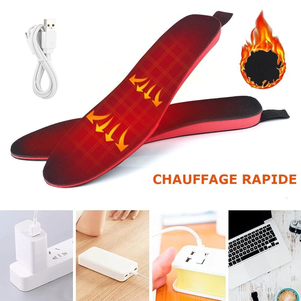 Semelles orthopédiques chauffantes rechargeables – Image 8