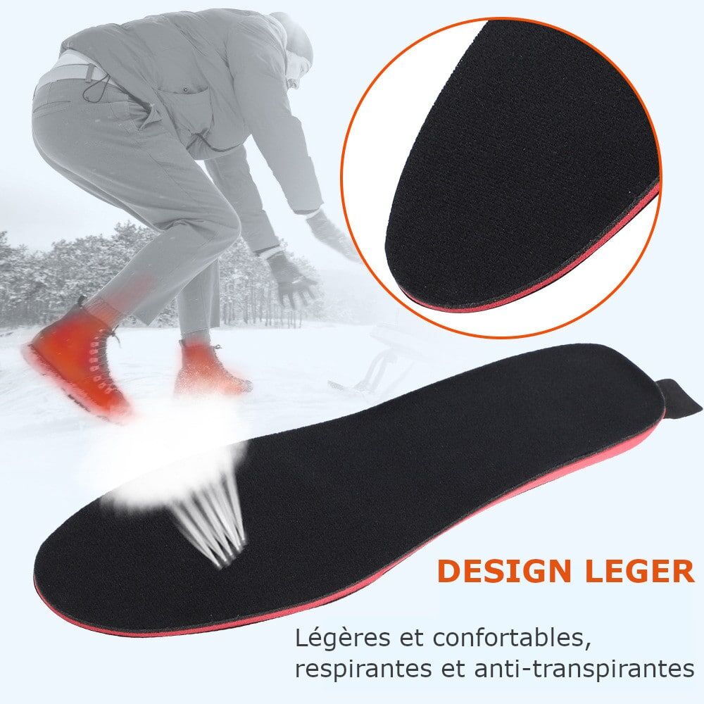 Semelles orthopédiques chauffantes rechargeables – Image 9