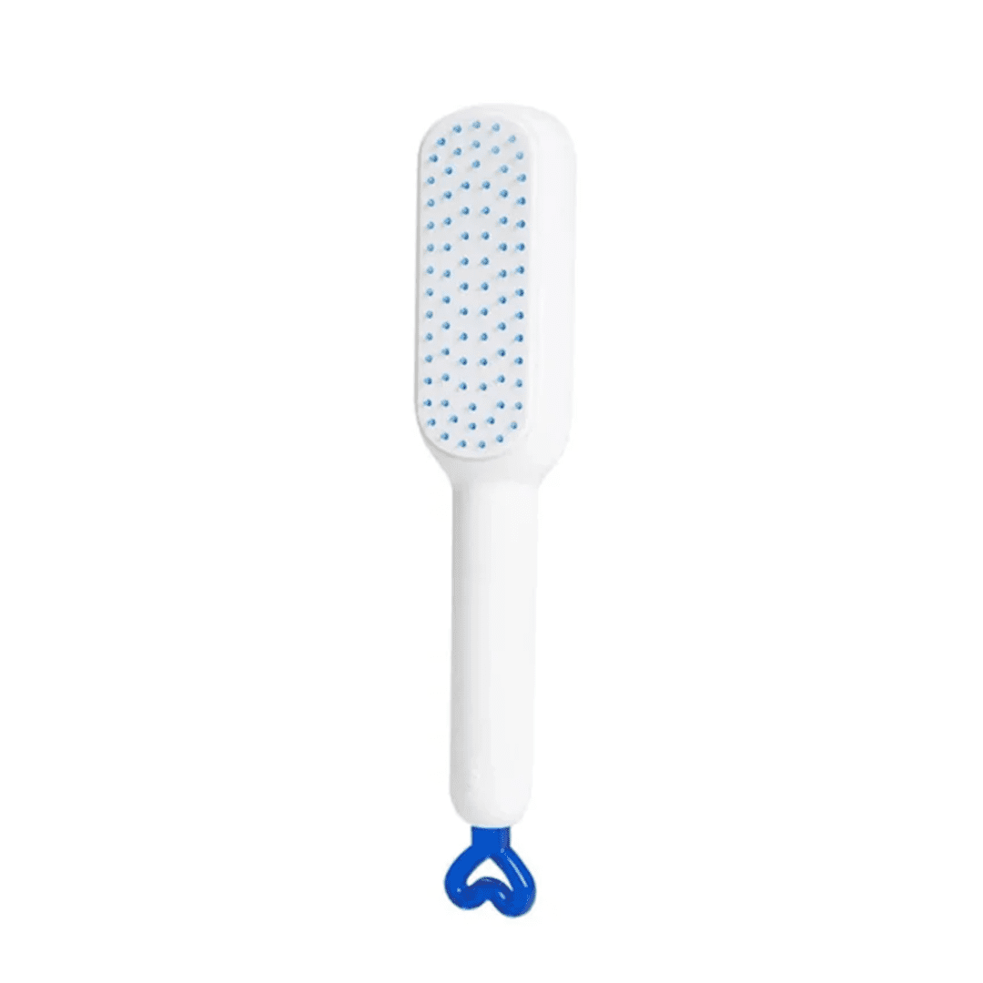 Brosse de massage cuir Chevelu vert
