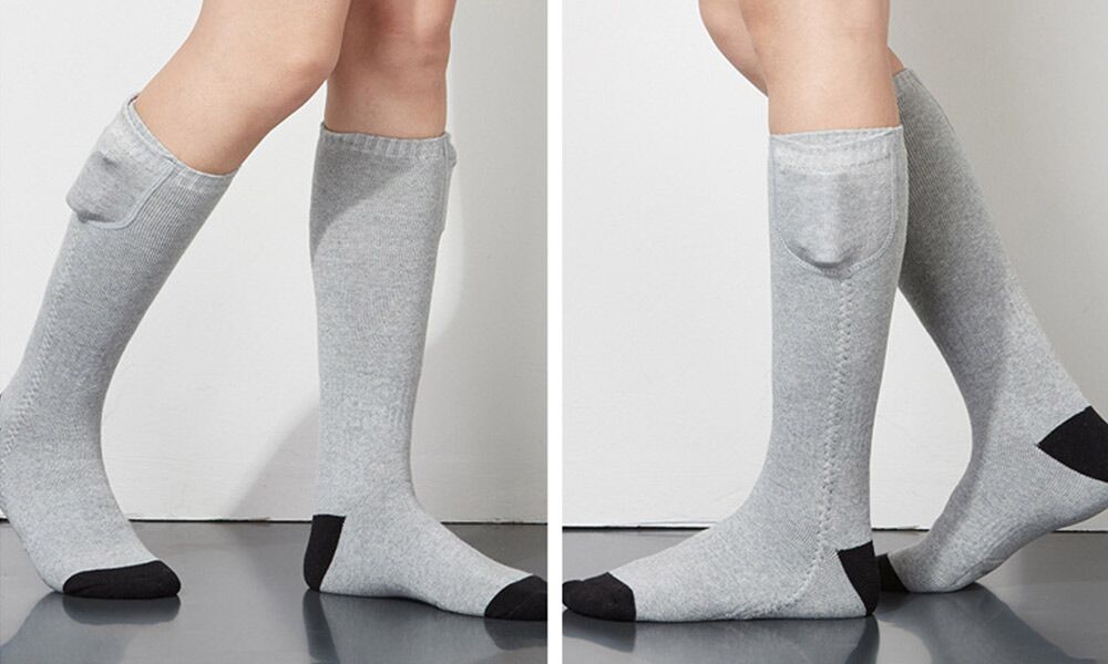 Hilipert Chaussettes chauffantes Rechargeable pour Homme et Femme – Image 6