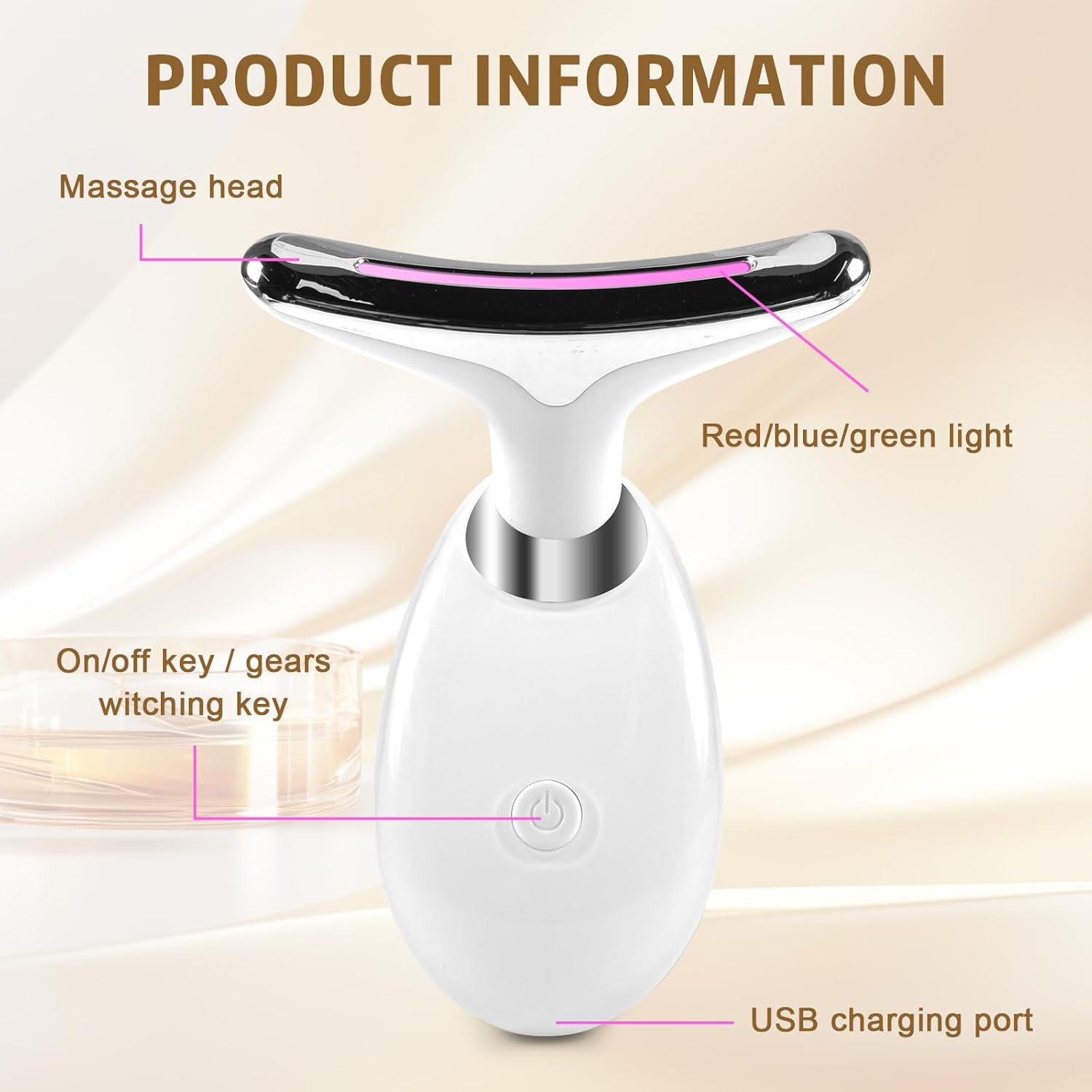Younouv Appareil anti rides masseur facial électrique Renovare Pro – Image 6