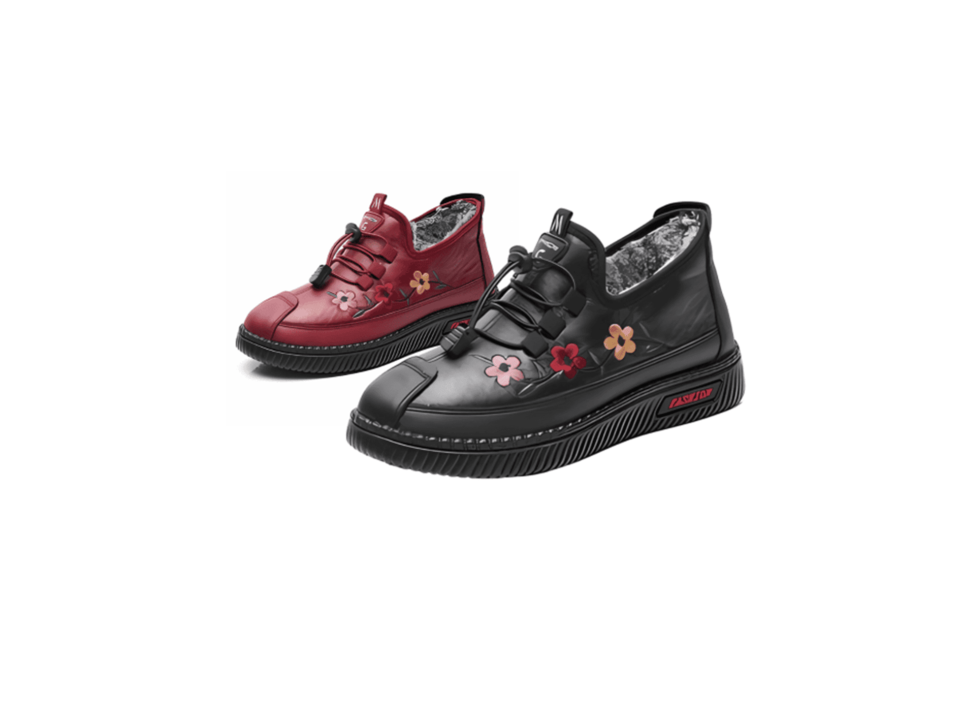 Flore Hiver Chaussures Orthopédique impermeable