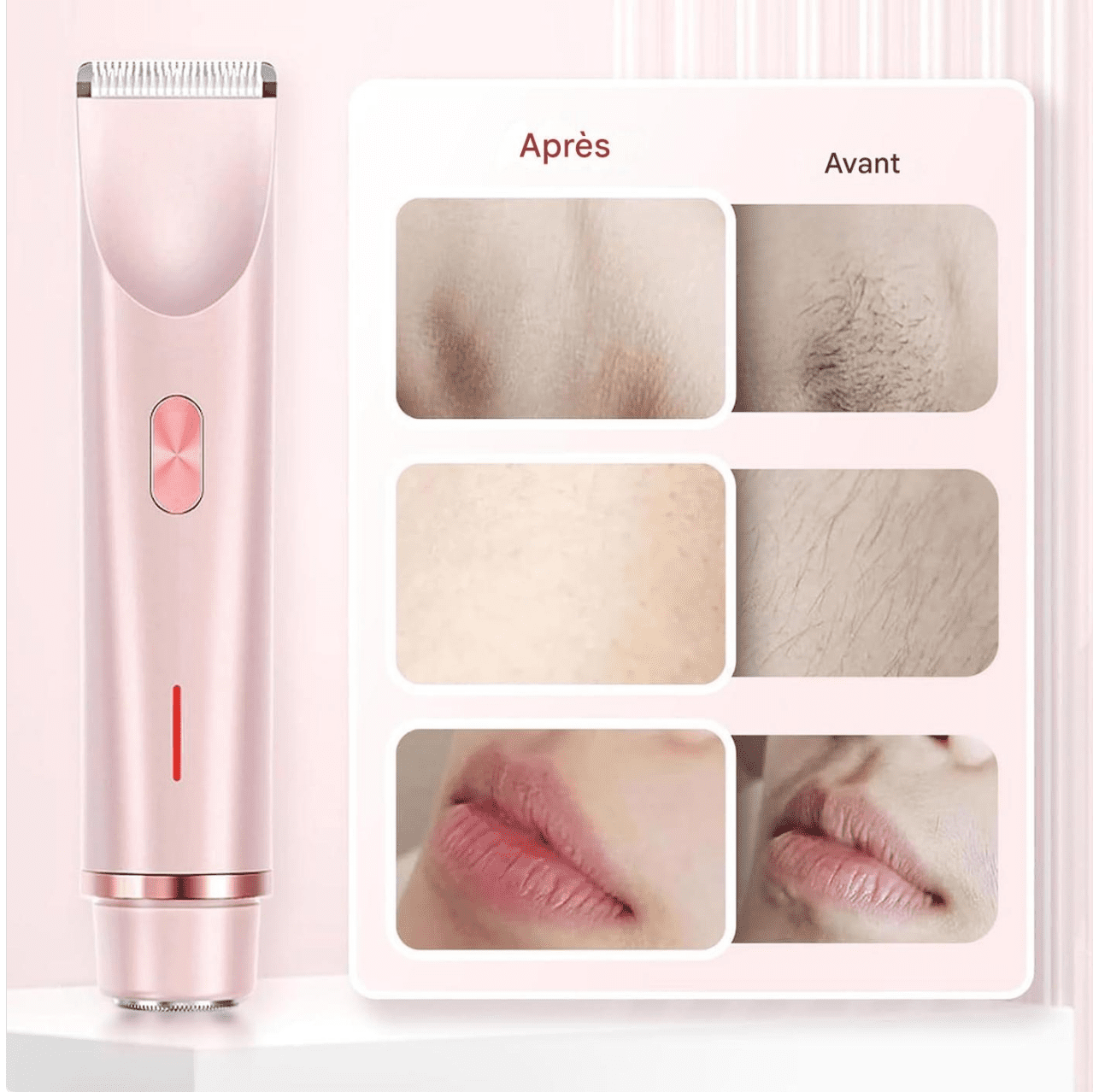SilkyGlow Rasoir intime femme 2 en 1 – Image 5