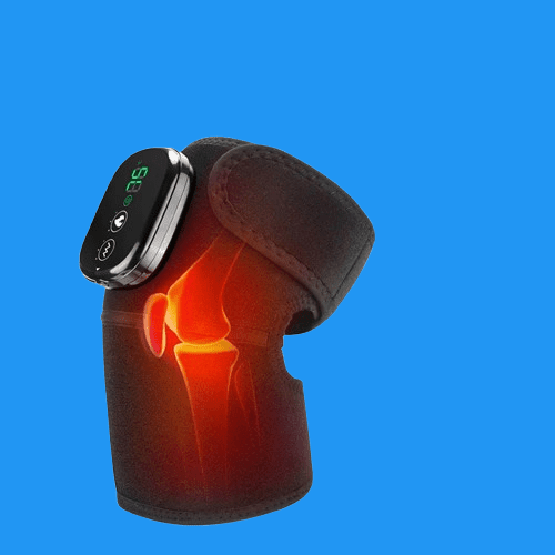 RejuvaKnee Genouillère chauffante sans fil 3 en 1, masseur d'épaule, Vibration des jambes, bras, attelle articulaire, relaxation musculaire – Image 5