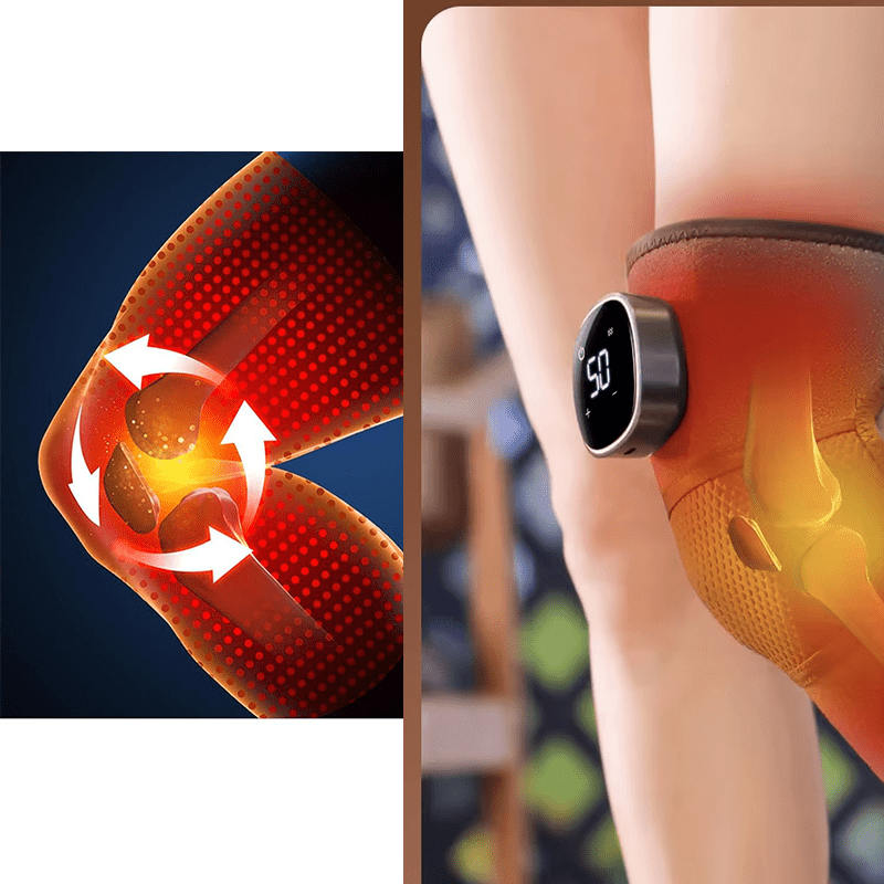 RejuvaKnee Genouillère chauffante sans fil 3 en 1, masseur d'épaule, Vibration des jambes, bras, attelle articulaire, relaxation musculaire – Image 8