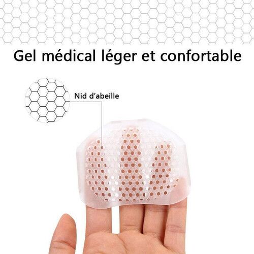 Hyggear separateur doigt de pied voute plantaire silicone métatarsiens – Image 10