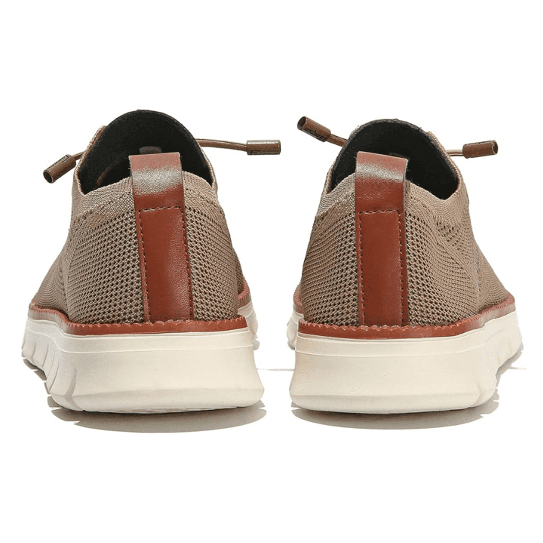 Urbano Chaussure orthopedique confortable pour hommes de style britannique respirantes d'été en maille – Image 4