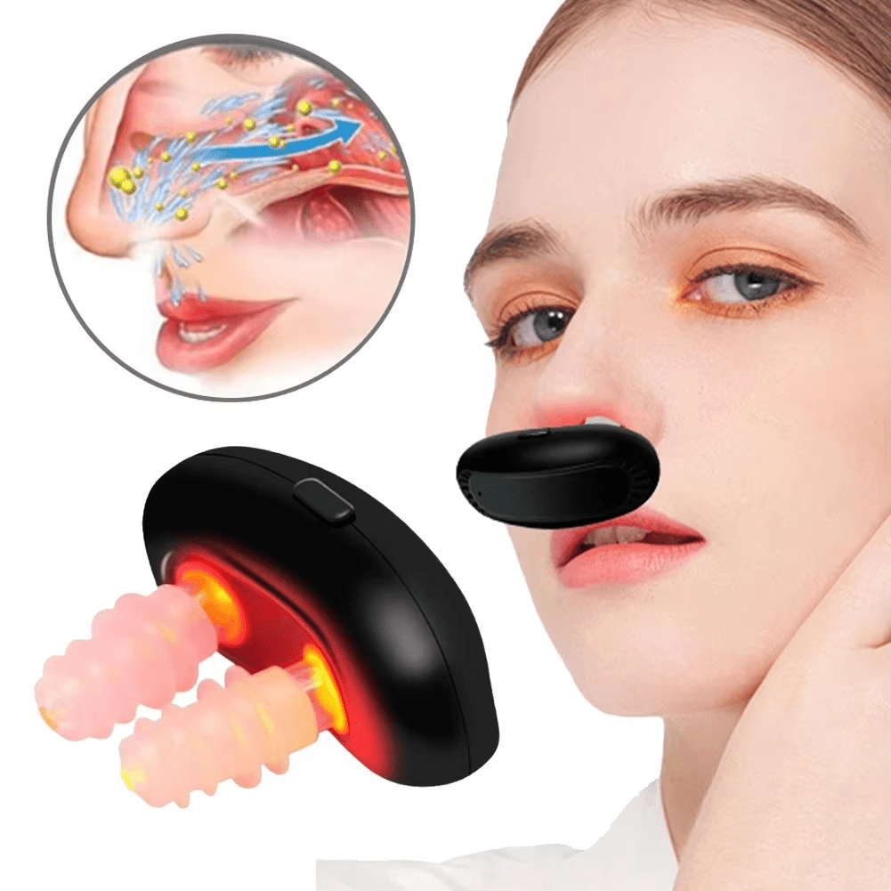 Sleeplux Appareil anti ronflement Instrument de thérapie Nasale Lumière Rouge Dégagement – Image 6