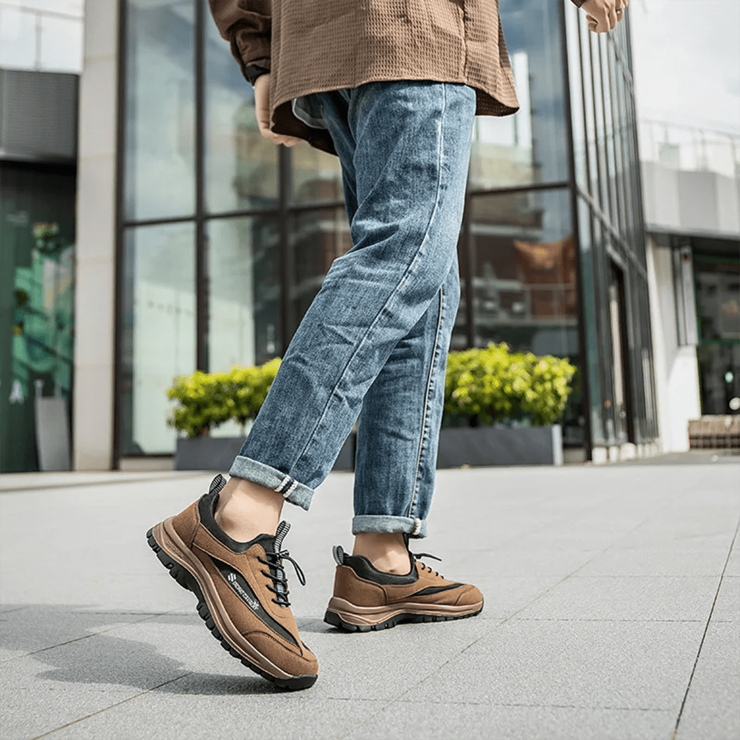 Chaussure orthopédiques confortable pour hommes imperméables – Image 8