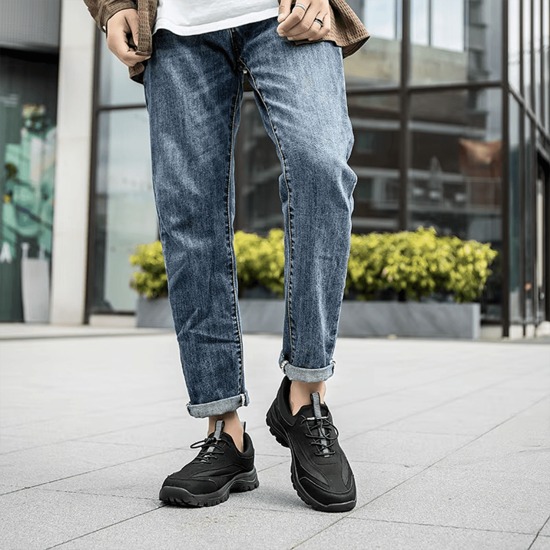 Chaussure orthopédiques confortable pour hommes imperméables – Image 6