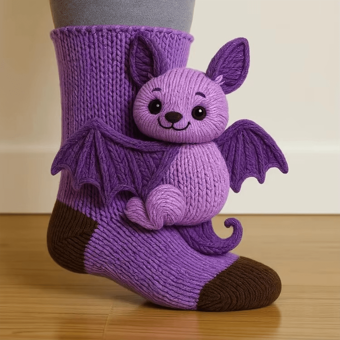 Rerocky™ HugHug Chaussette chaude avec animaux – Image 5
