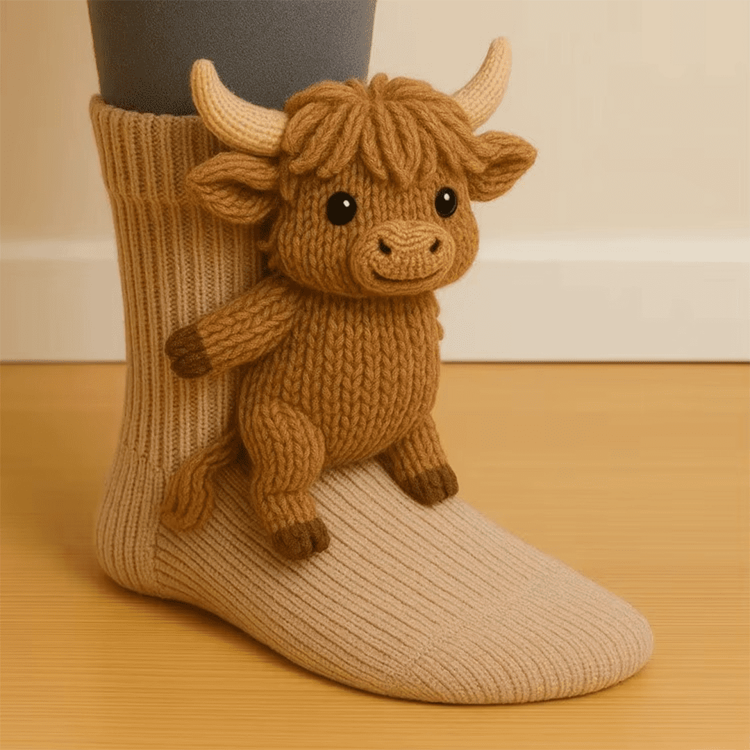 Rerocky™ HugHug Chaussette chaude avec animaux – Image 8