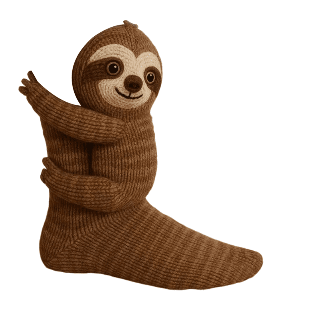 Rerocky™ HugHug Chaussette chaude avec animaux