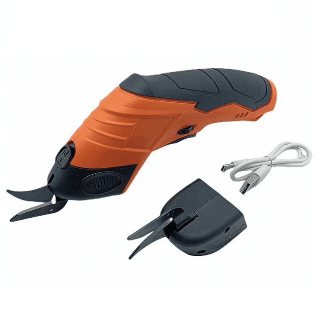 SuperScissor Ciseaux électriques professionnelles tissu cuir carton lames en acier au manganèse lames remplaçables